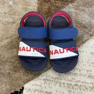 Nautica jersey lined sandals